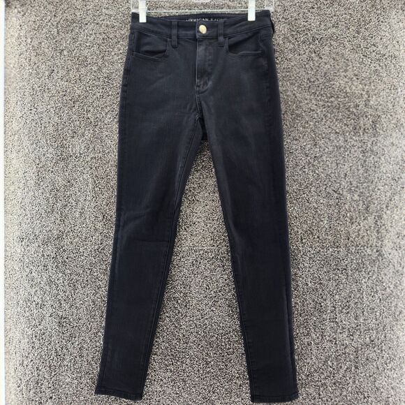 American Eagle Outfitters Women's Size 4 HighRise Jegging 360 Super Stretch Jean - Picture 1 of 10